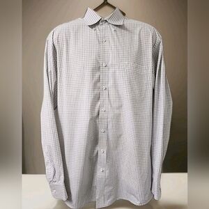113 George Straight Wrangler White Casual Button Down Shirt with Classic Design